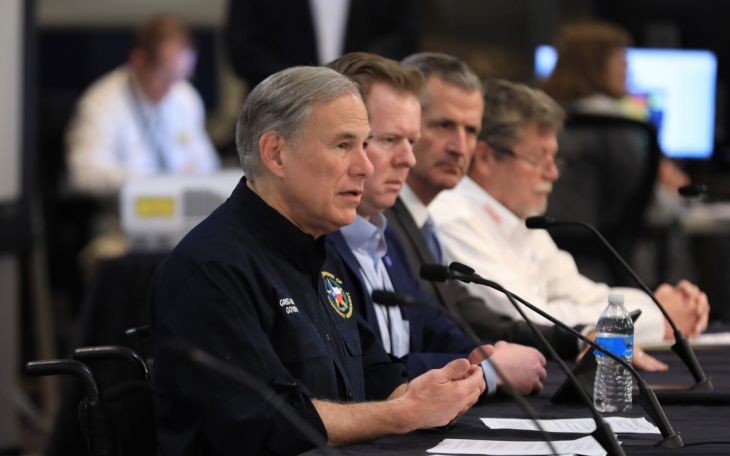 Gov. Abbott on Winter Storm Preparation Feb.1 2022 (Contributed/gov.texas.gov)