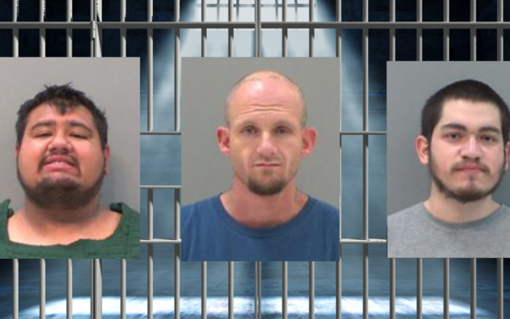 Devan Gamez (L) Michael McMeekin (M) James Contreras (R)