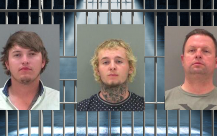 William Cowley (L) Seth Wortham (M) Thomas Meilcarek (R)