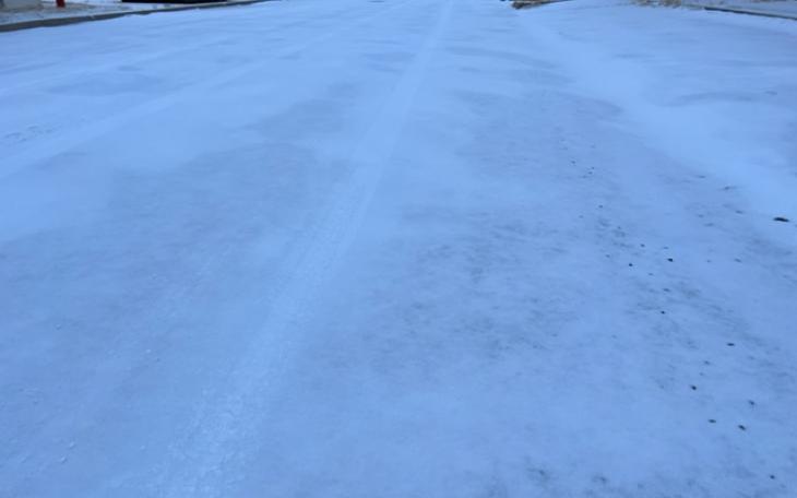 Snow Covers Roadways 2/3/2022 (LIVE! Photo/Yantis Green)