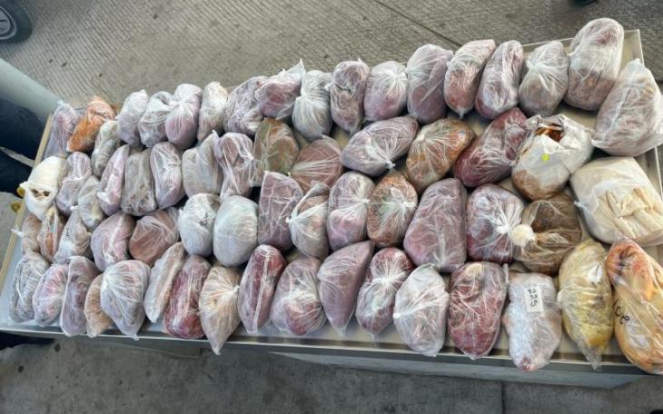 117 Pounds of Illegal Pork from Mexico (Contributed/CBP)
