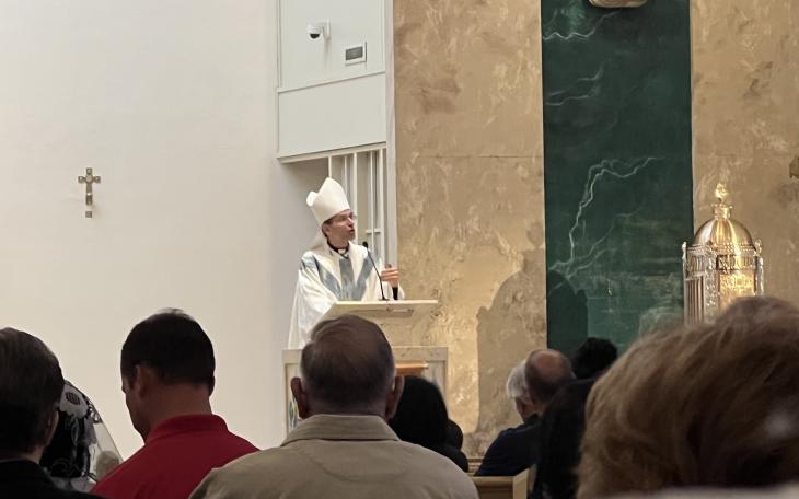 Bishop Sis at 2022 Annunciaton/Consecration (LIVE! Photo/Yantis Green)