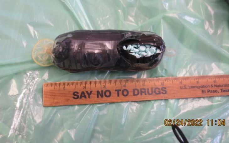 Fentanyl Transported in Woman's Cavity (Contributed/CBP)