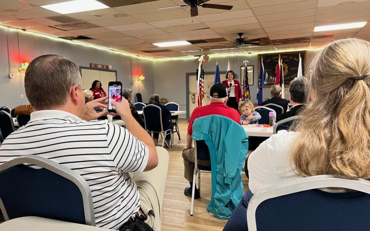 Stacye Speck Addresses SARW at Winners Gathering (LIVE! Photo/Yantis Green)