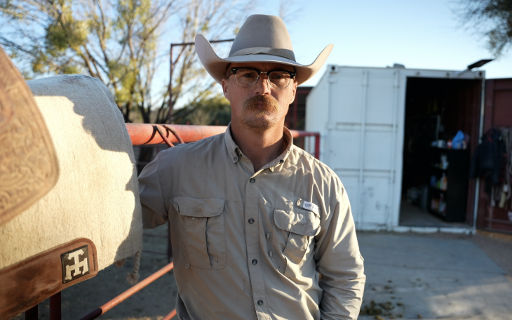 Shawn Strickland, The Horse Trainer.