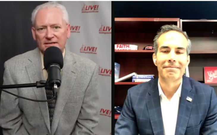 Yantis Green (L) George P. Bush (R)