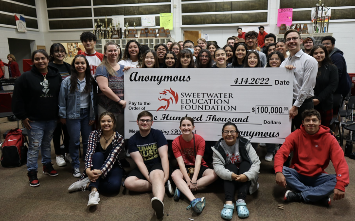 Anonymous Donor Gives Sweetwater Band $100,000