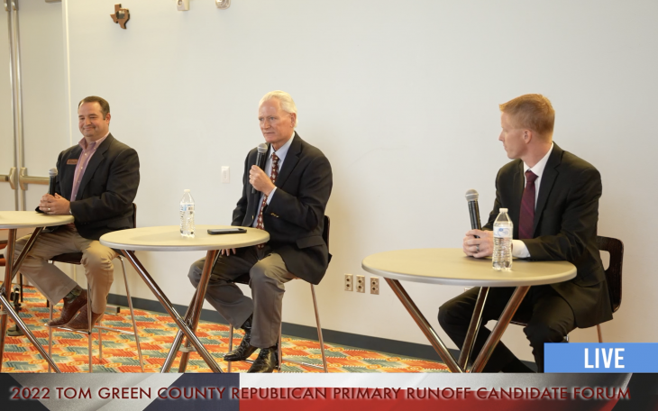 Todd Kolls (L) Yantis Green (M) Lane Carter (R)