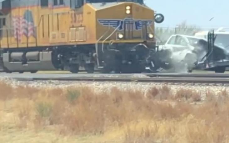 Train Crash Near Midland