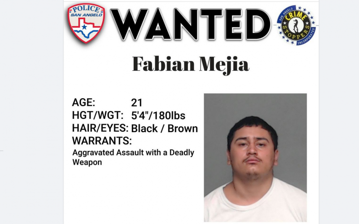 Fabian Mejia Wanted by SAPD (Contributed/SAPD)