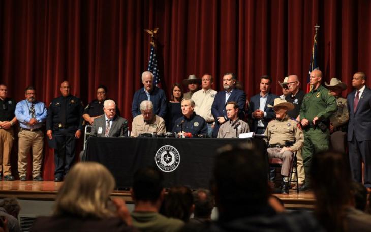 Gov. Abbott Press Conference in Uvalde (Contributed/gov.texas.gov)