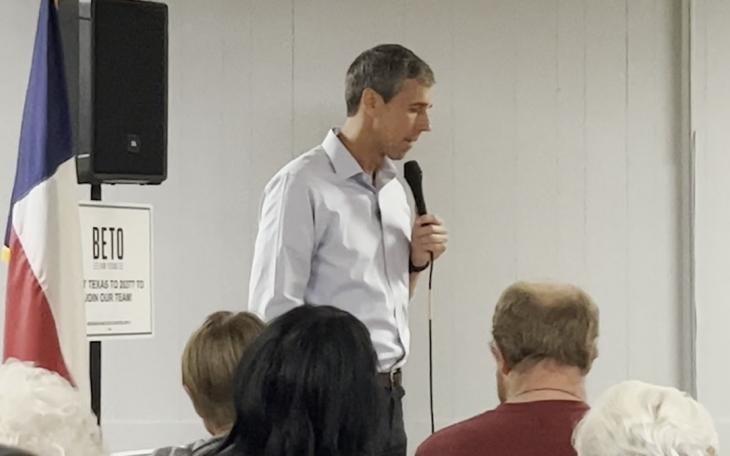 Beto O'Rourke on gun control from his speech at the San Angelo VFW on May 21, 2022