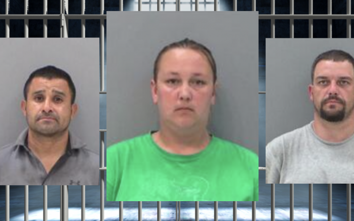 Manuel Torres (L) Sarah Jones (M) Stephen Smith (R)