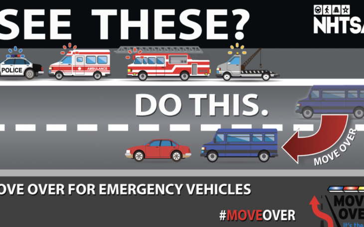 TDLR says "Move Over and Slow Down"