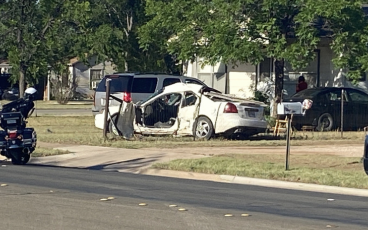 Fatal Crash in Abilene at North 15th and Grape Street