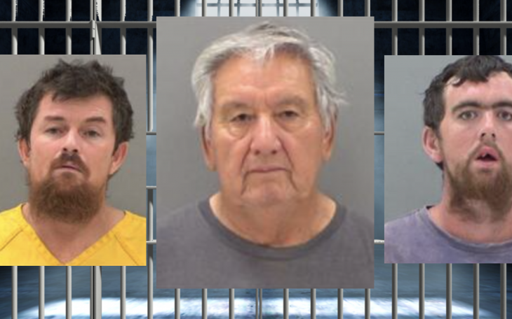 Richard Robertson (L) Francisco Balderas (M) Tanner Mrazek (R)