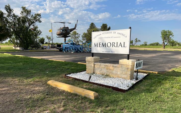 Vietnam Veterans Memorial in San Angelo (LIVE! Photo/Yantis Green)