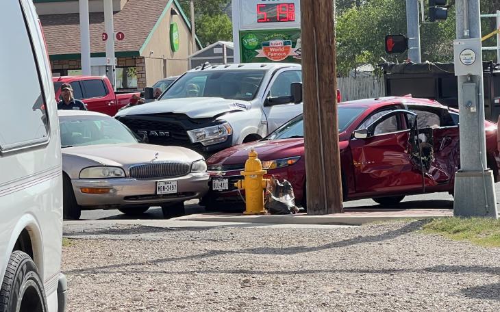 Crash at Chadbourne at 7th St on June 14, 2022