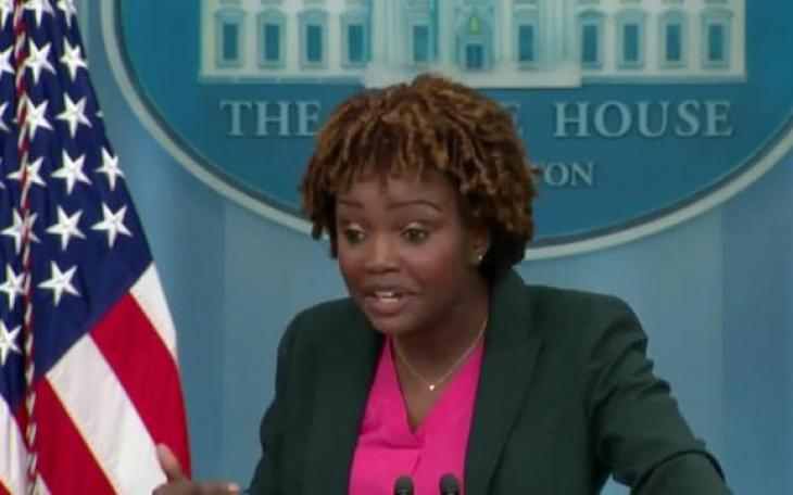 Fox News White House correspondent Peter Doocy took aim at President Joe Biden’s new press secretary Karine Jean-Pierre on June 23, 2022