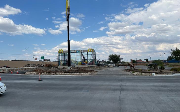 McDonalds on Southwest Razed (LIVE! Photo/Yantis Green)