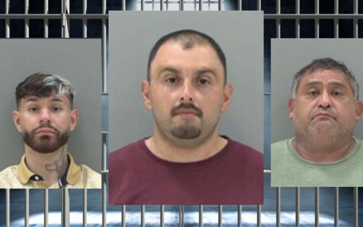 Raul Martinez (L) Jose Ayon (M) Douglas Martinez (R)