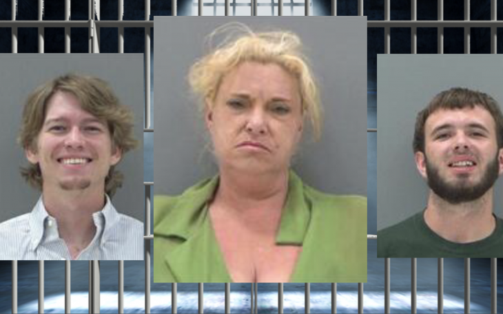 Cade Brown (L) Rebecca Doan (M) Peyton Coleman (R)