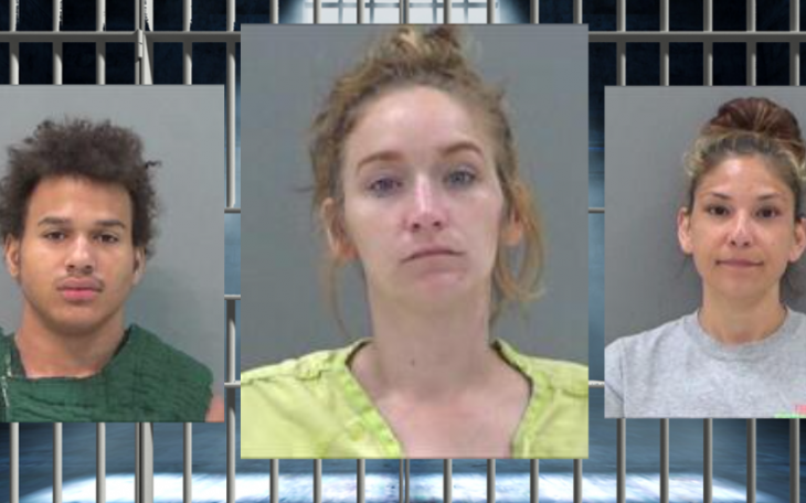 Jay Noble (L) Rebecca Campbell (M) Emerald Medina (R)