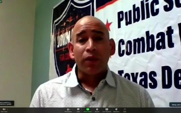 Democrat candidate John Lira talks with San Angelo LIVE!'s Joe Hyde