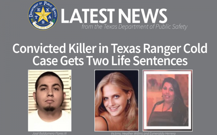 Jose Flores III Gets 2 Life Sentences (Contributed/DPS)