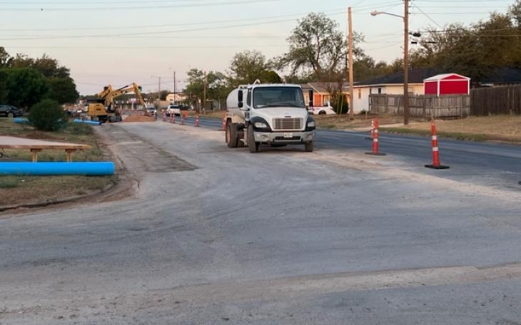 Construction SAC at College Hills (LIVE! Photo/Yantis Green)