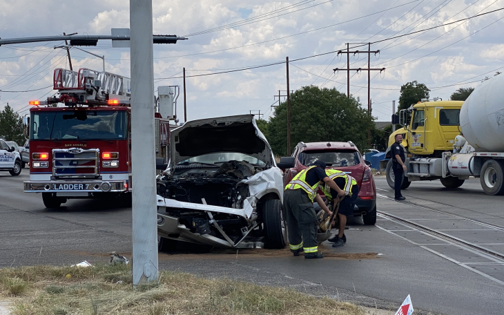 Crash on Jul 1, 2022 on Knickerbocker and Valleyview