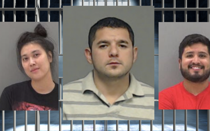 Thoa Tu (L) Louis Moreno (M) Jorge Garcia (R)