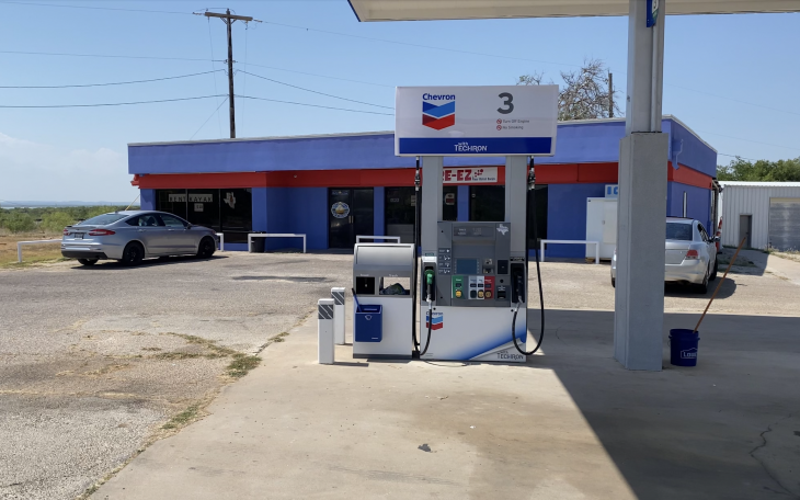 PRE-EZ Convenience Store at 8793 US-67 just south of San Angelo