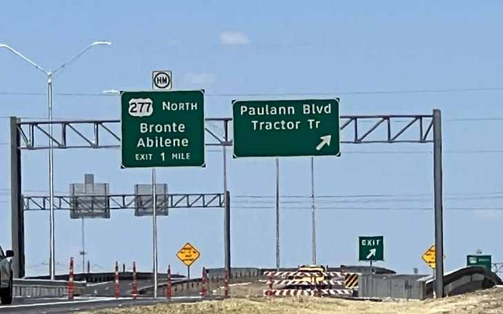 US 67/277 North has been opened