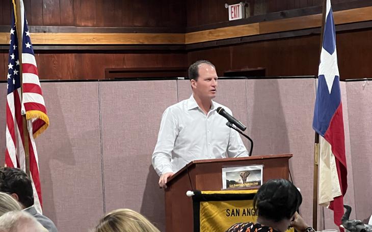 Congressman Pfluger at San Angelo Pachyderm 8.17.22 (LIVE! Photo/Yantis Green)