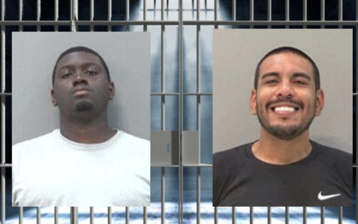 Mychal Harrell (L) Adrian Robles (R)