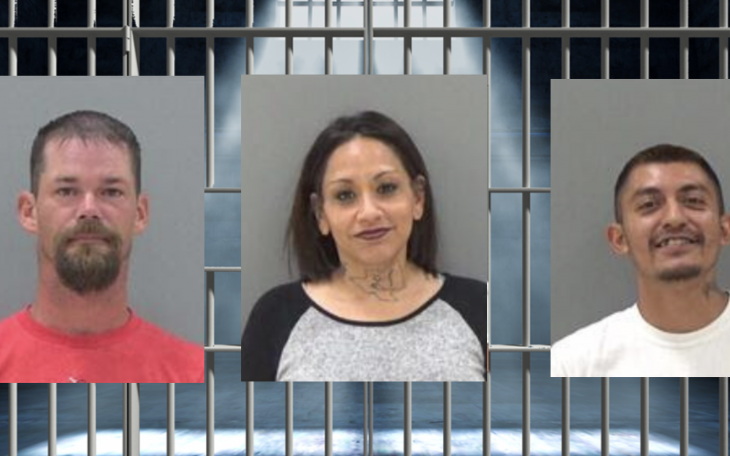 Raymond George (L) Briana Andros (M) Juan Ibarra (R)