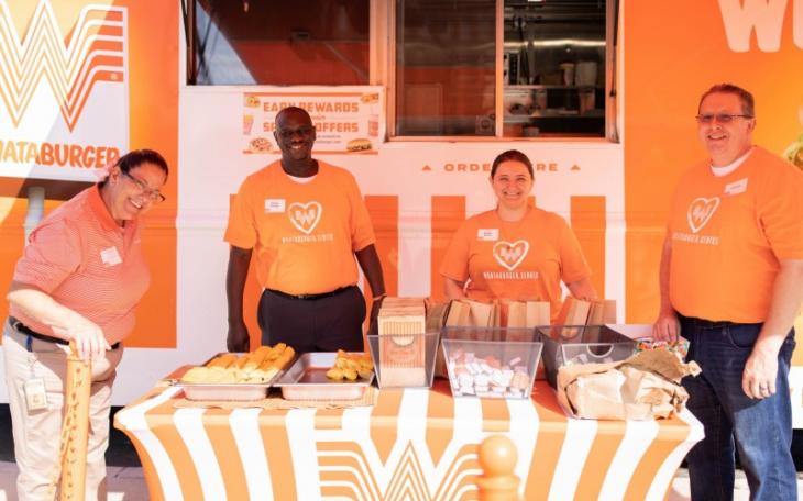 Whataburger Feeding Kids (Contributed/Whataburger)