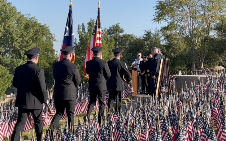 2022 9/11 Memorial in San Angelo