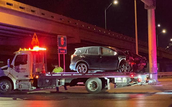 Crash at W. 7th St and N.Bryant on September 25, 2022