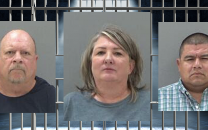 Melvin Newman (L) Christine Walker (M) Jaime Salazar (R)