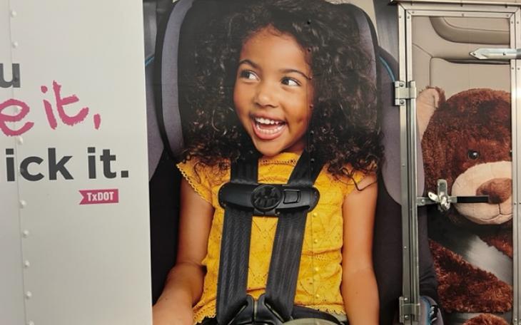 TxDOT Car Seat Safety Check (LIVE! Photo/Yantis Green)