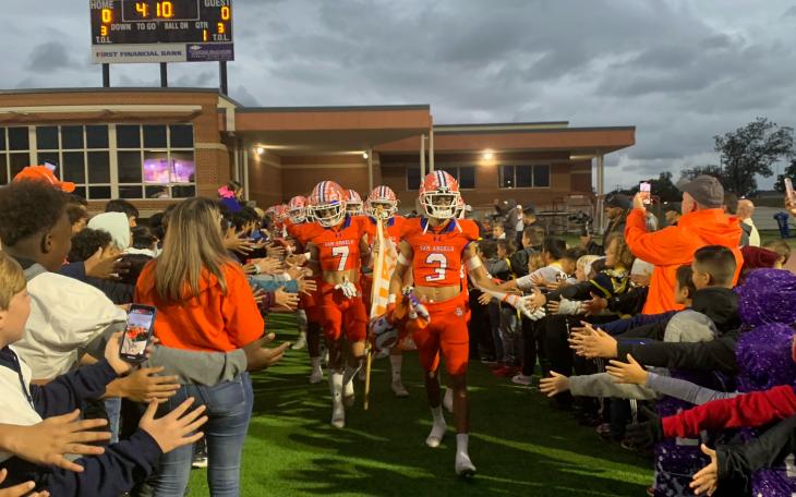 Tonight was little Bobcats night where middle school football players and junior high spirit orgs welcomed the Bobcats onto the field on October 28, 2022. The game was against the Permian Panthers.
