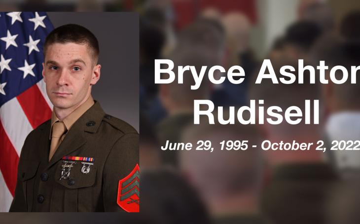 Bryce Ashton Rudisell, June 29, 1995 - October 2, 2022