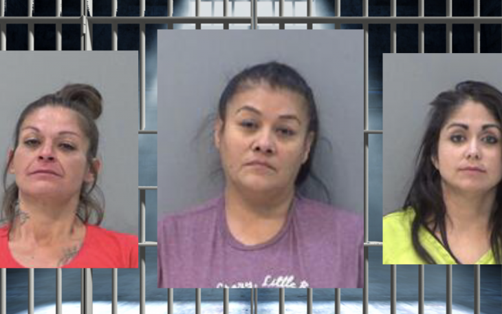 Crystal Flores (L) Jennifer Contreras (M) Lesley Jones (R)