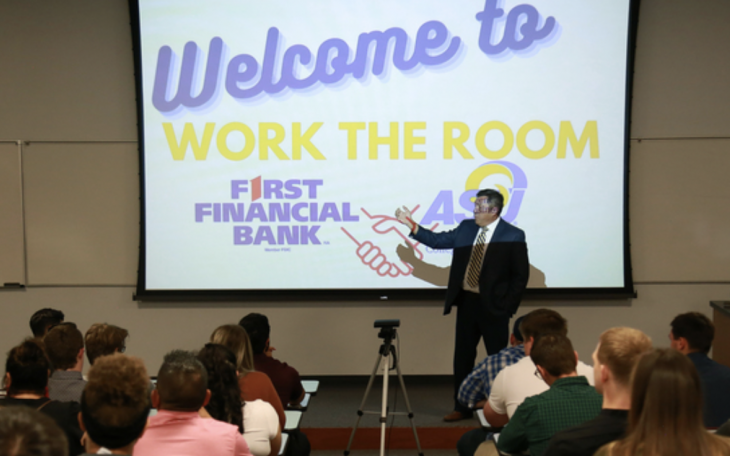 ASU and First Financial's Work the Room