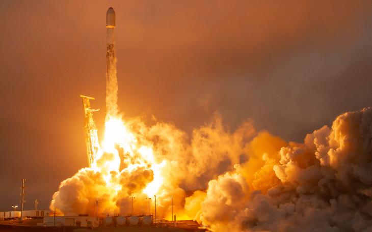 The SpaceX Falcon 9 launch on October 27, 2022 from Vandenberg Space Force Base in California.