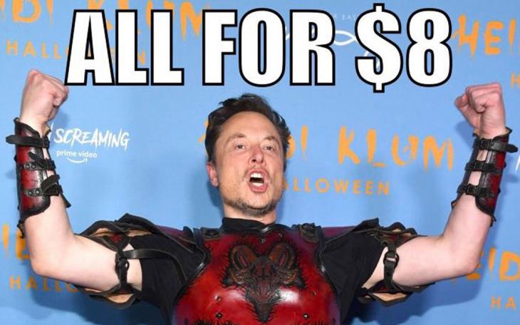 Elon Musk is busy making Twitter fun again (from Musk's Twitter feed)