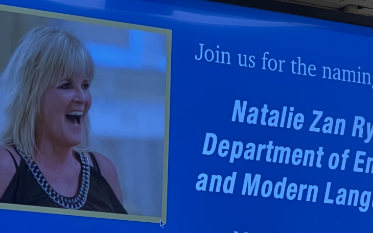 Natalie Ryan Department of English