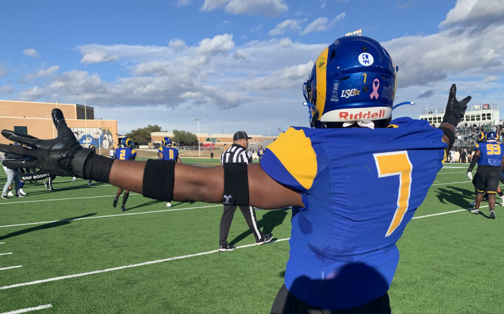 ASU's K'hari Watson Celebrates after an Interception
